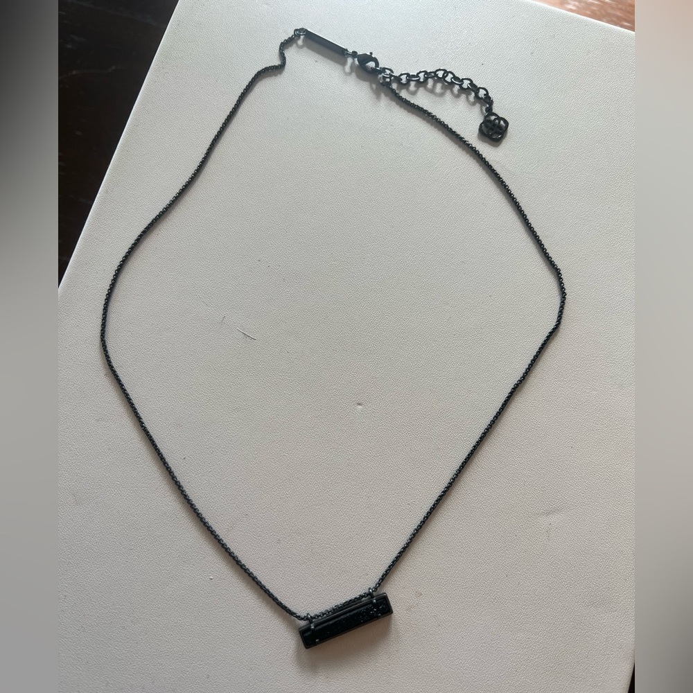 Black Kendra Scott Necklace